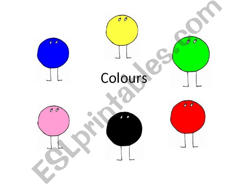 Colours - Presentation powerpoint