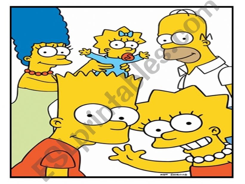 the simpson family powerpoint