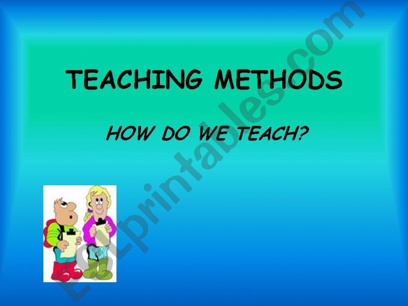 teaching methods powerpoint
