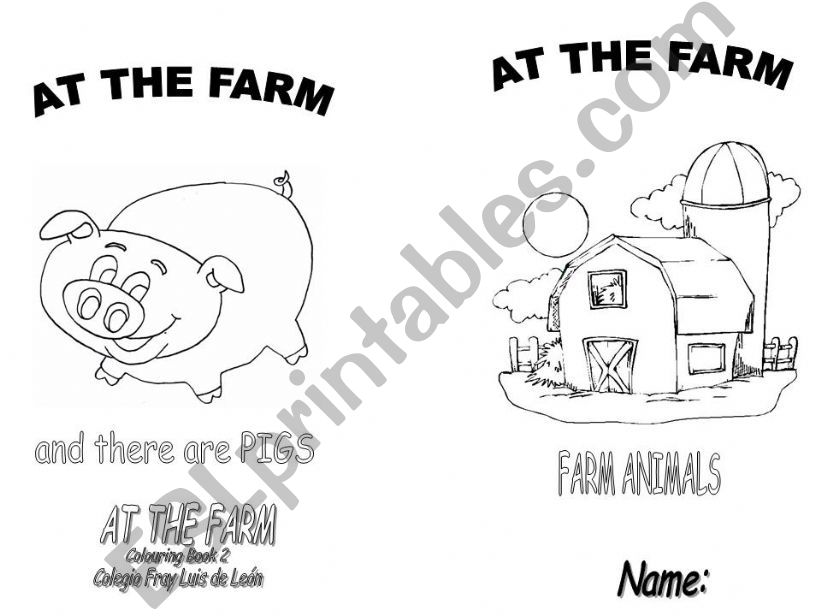 At the farm powerpoint