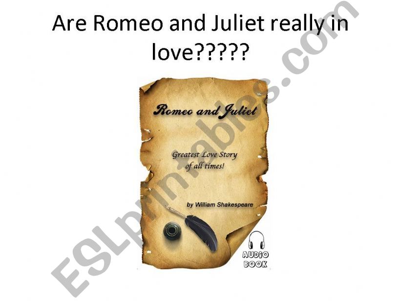 Romeo & Juliet powerpoint