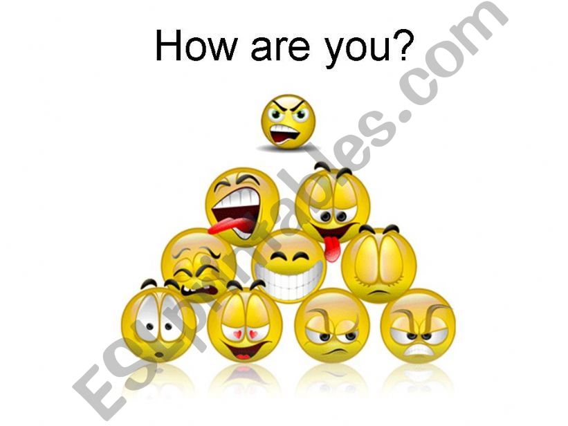 Emotions and feelings emoticons
