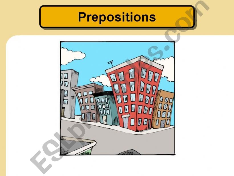 Prepositions powerpoint