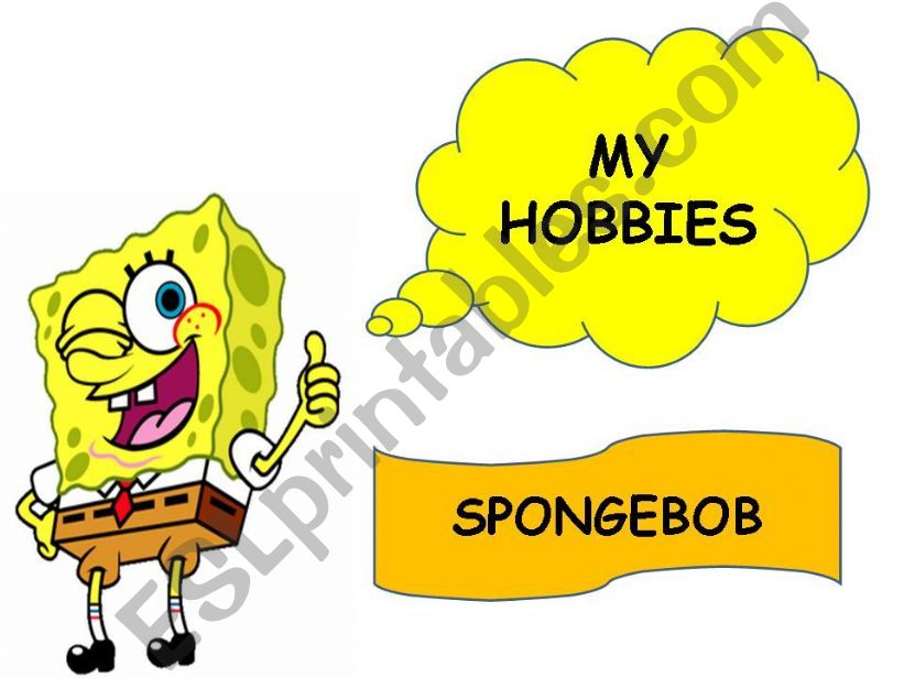 Spongebobs hobbies powerpoint