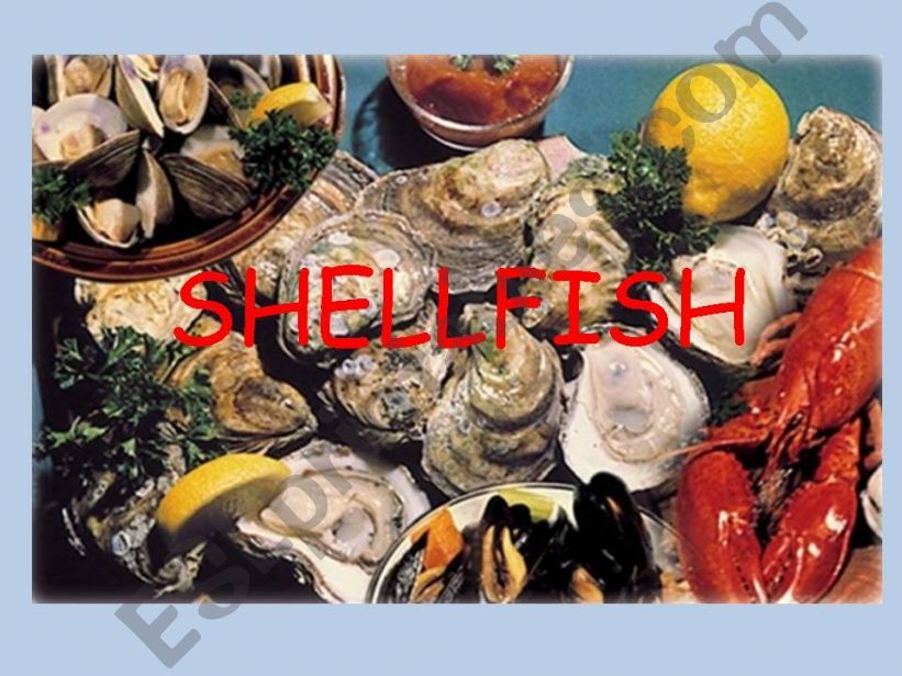 Shellfish presentation powerpoint