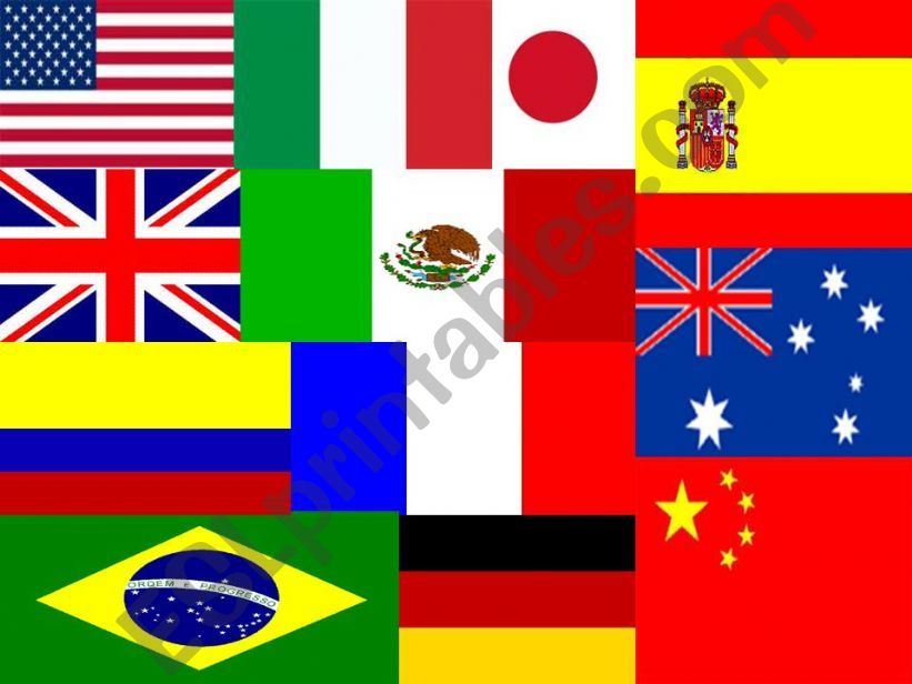 Nationalities - Powerpoint powerpoint