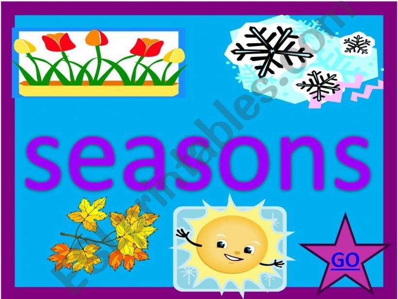 seasons and weather game powerpoint
