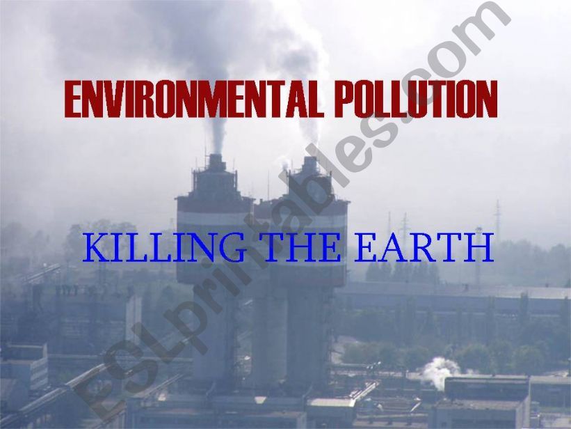 environmental pollution powerpoint