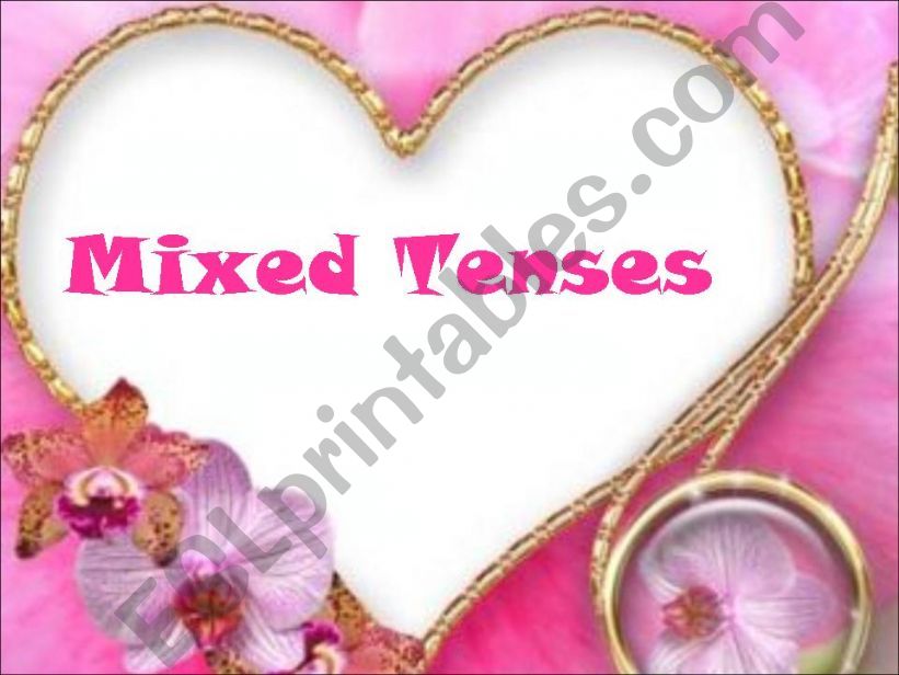 Mixed Tenses powerpoint