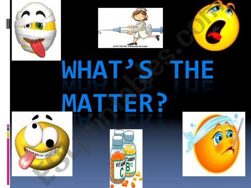 whats the matter? powerpoint