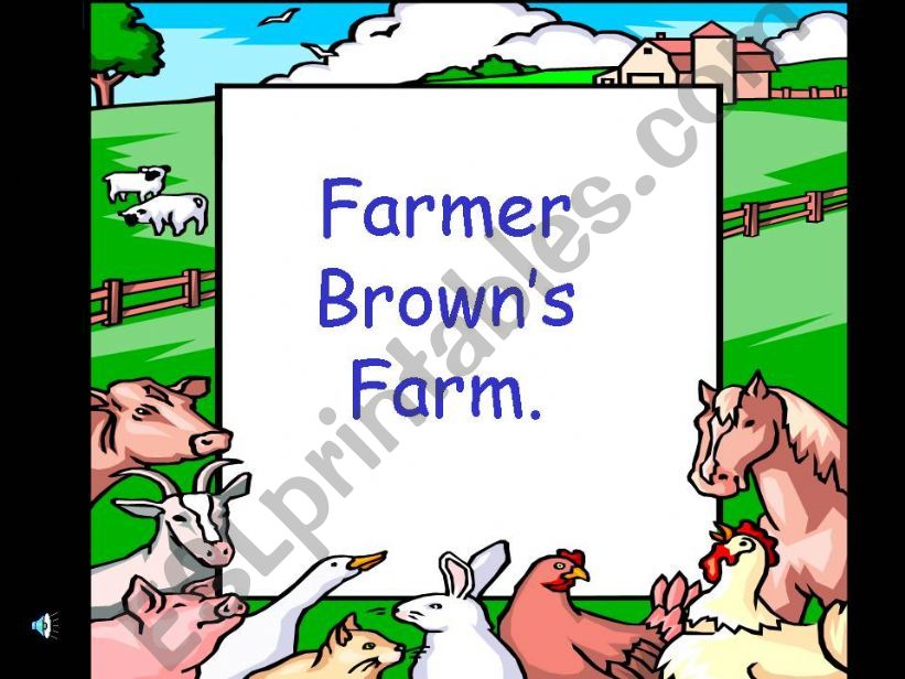 Farmers Brown Farm powerpoint