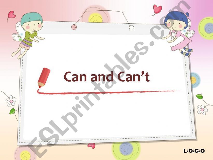 Can and Cant powerpoint