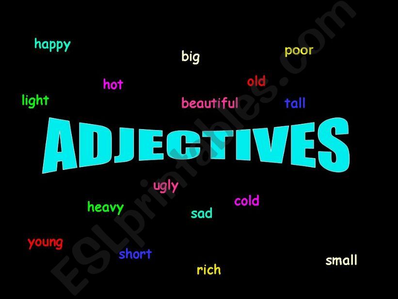 ADJECTIVES powerpoint