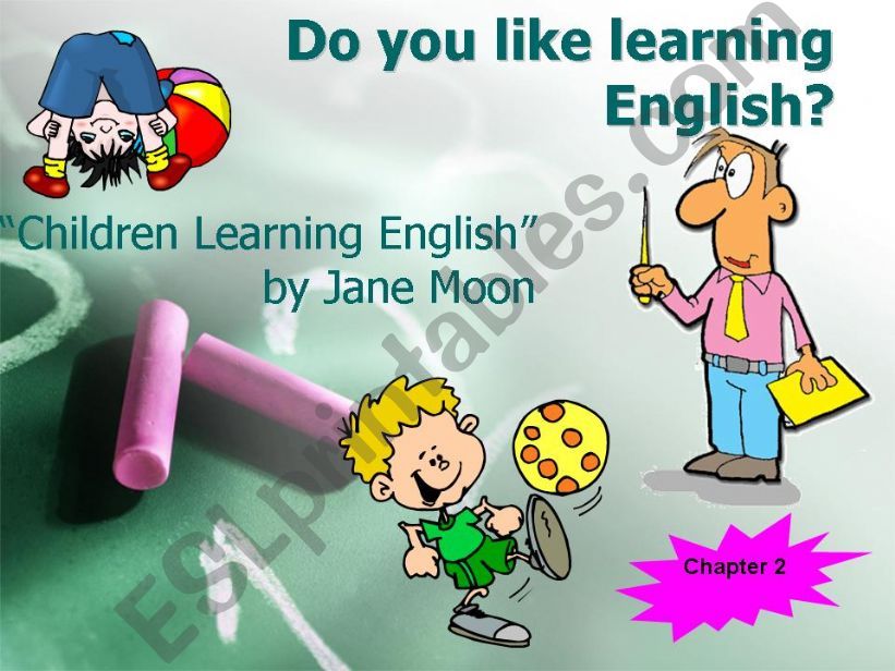 CHILDREN LEARNING ENGLISH powerpoint