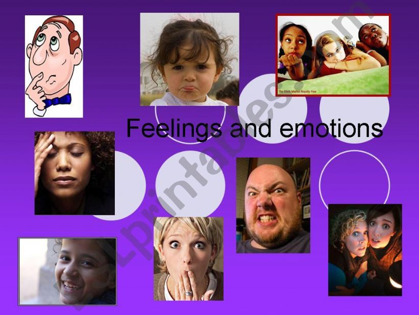 Feelings and Emotions powerpoint