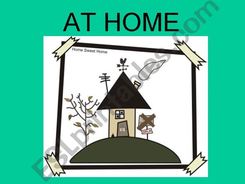 PARTS IN A HOUSE POWERPOINT powerpoint