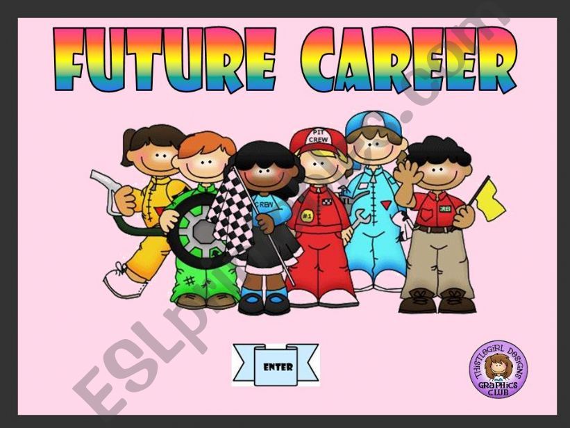 FUTURE CAREER - GAME powerpoint