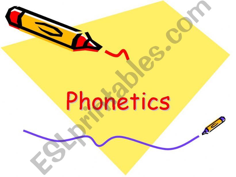 Phonetics powerpoint