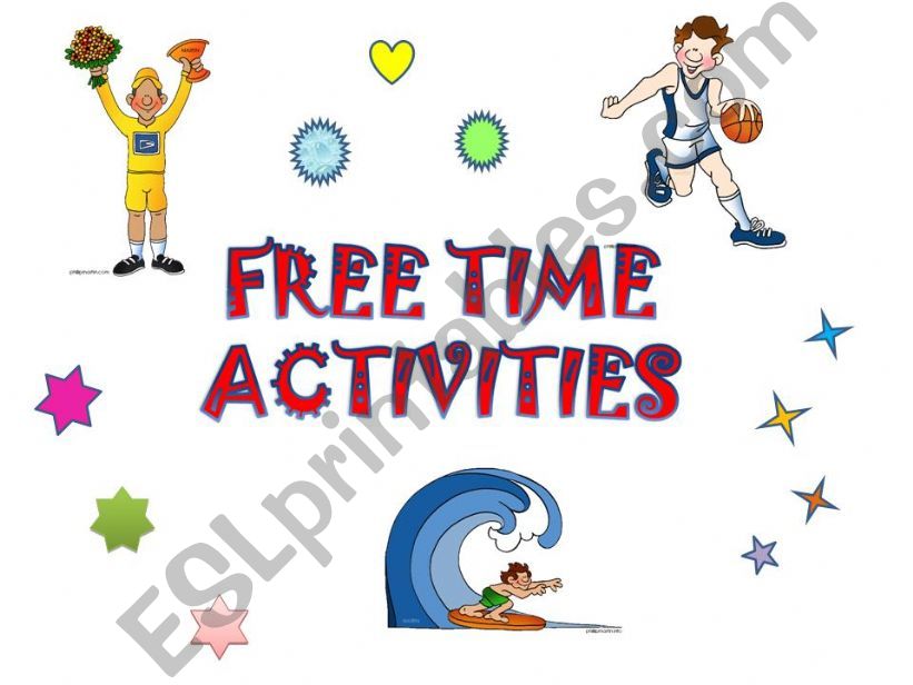 FREE TIME ACTIVITIES powerpoint