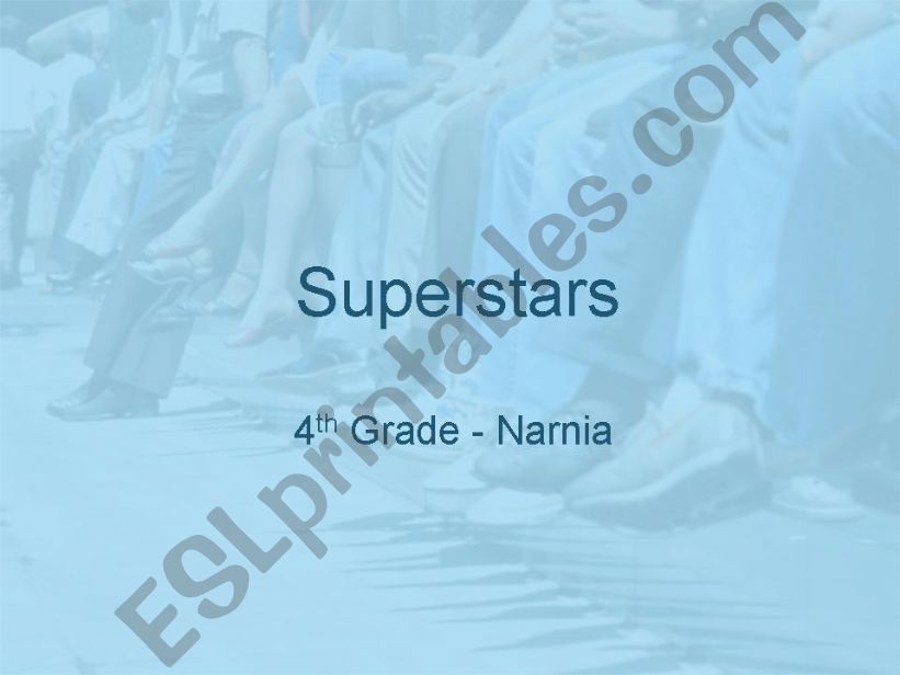 Superstars powerpoint