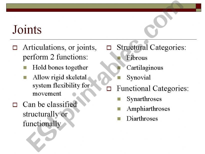 joints powerpoint