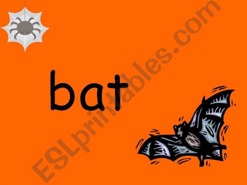 HALLOWEEN POWERPOINT WITH PHONETIC FLASHCARDS