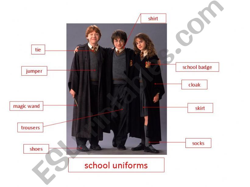 school uniform powerpoint