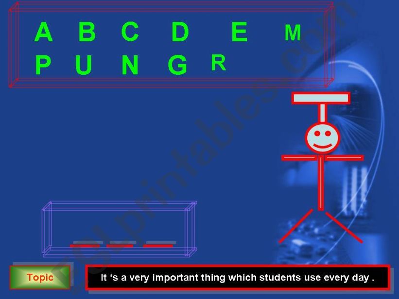 Hangman powerpoint