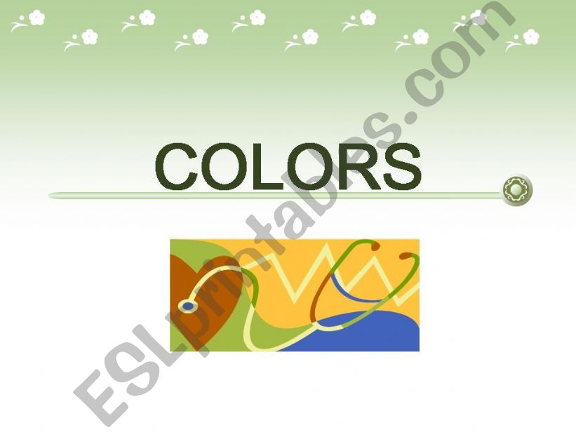 Colors powerpoint