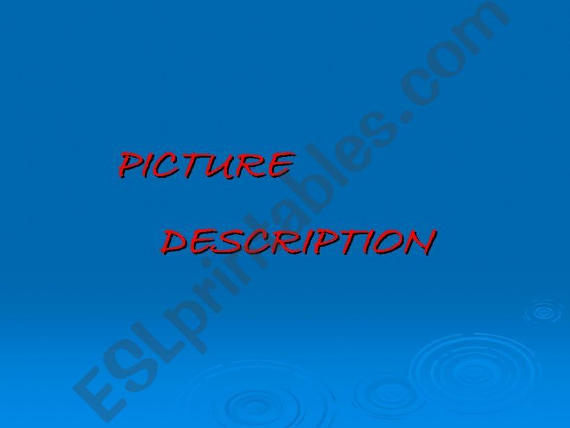 picture description  powerpoint