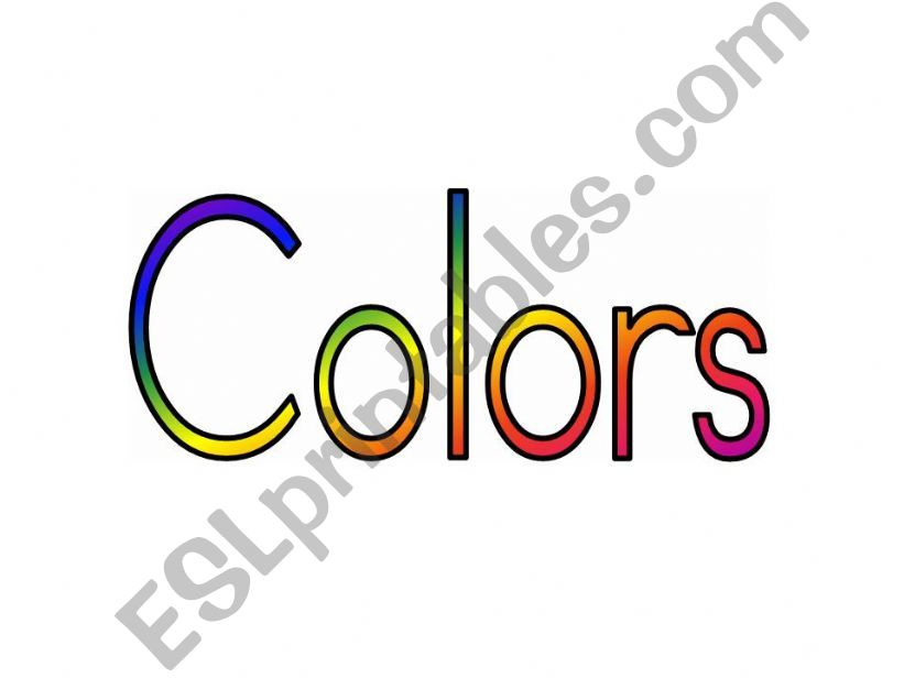 Colors powerpoint