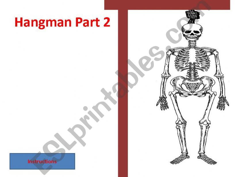 Hangman part 2 powerpoint