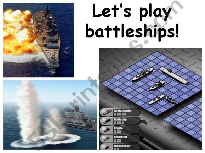 Descibing people Battleships game