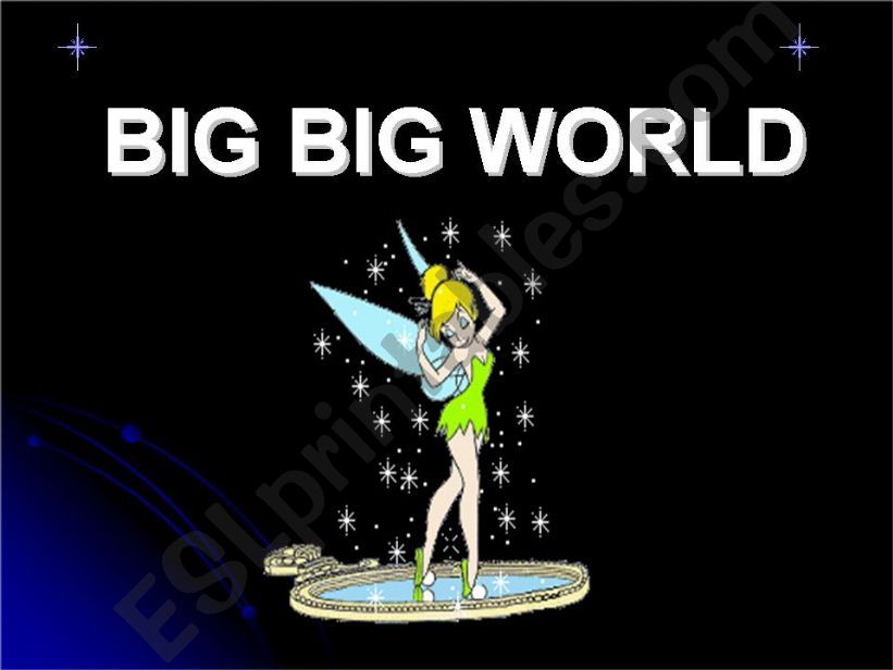 Song: big big world powerpoint