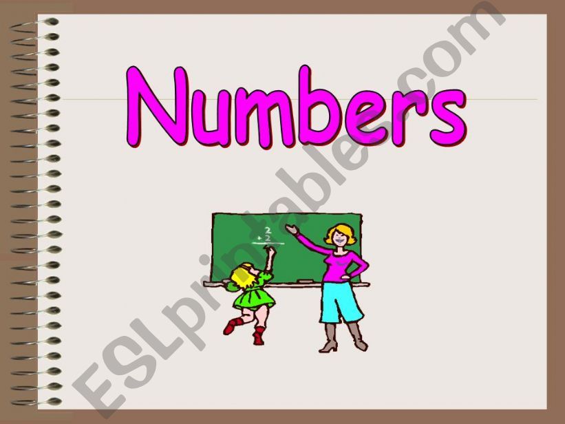 Numbers 6-10 powerpoint