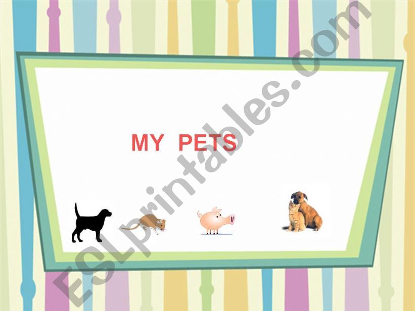 My pets powerpoint