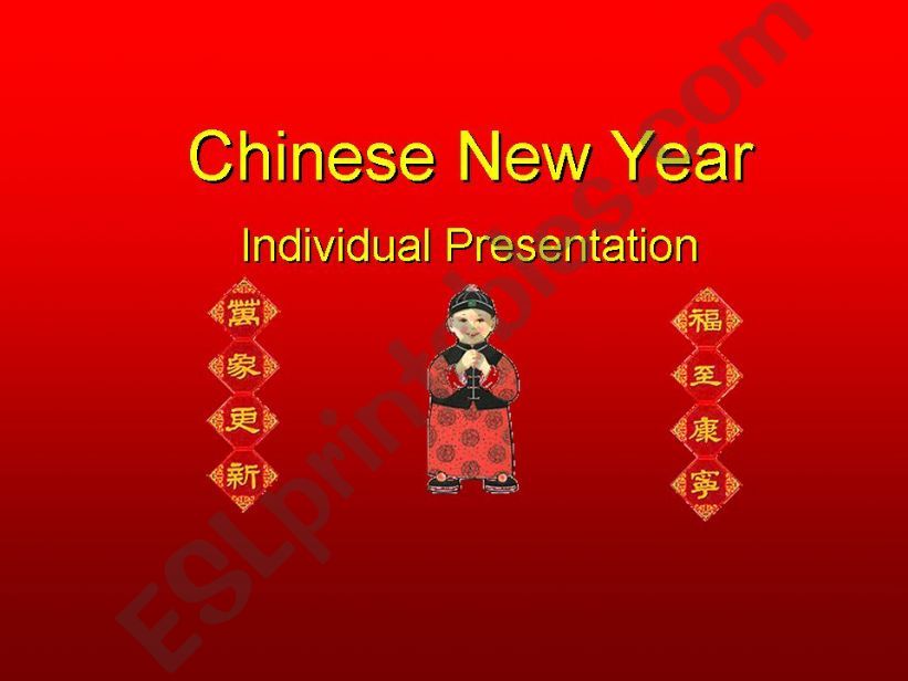 Chinesen New Year powerpoint