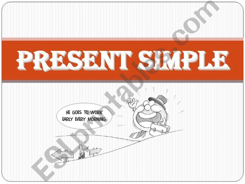 Present Simple - power point presentation
