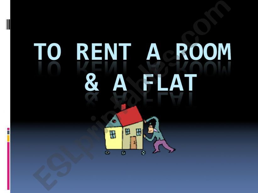 to rent a flat & room powerpoint