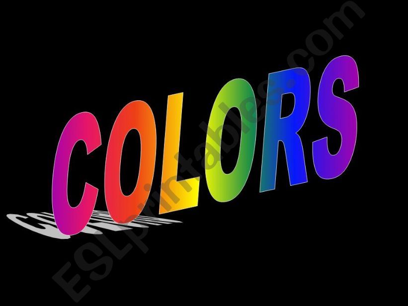 Colors powerpoint