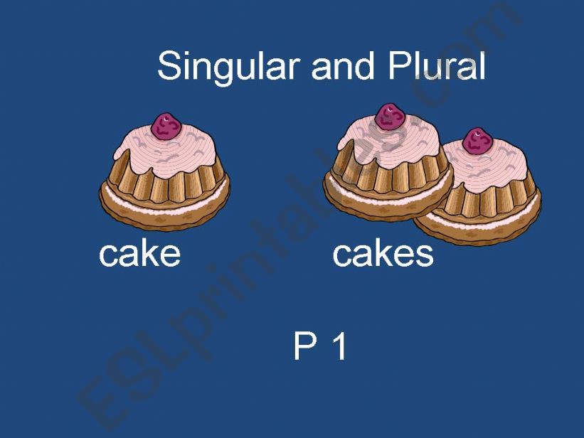 Singular and Plural nouns powerpoint