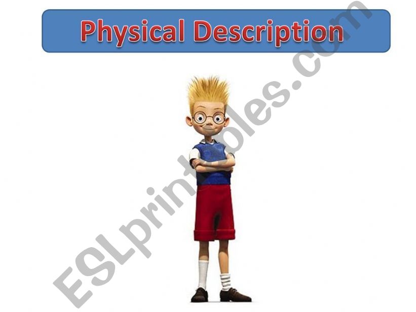 Physical description powerpoint