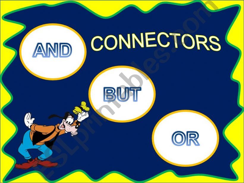 ESL English PowerPoints connectors and but or