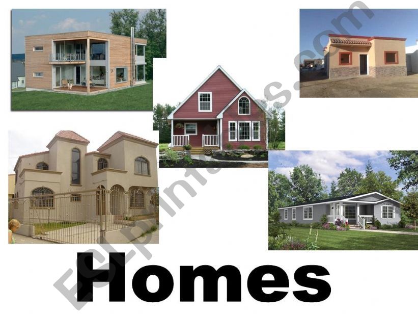 Compare and Contrast homes powerpoint