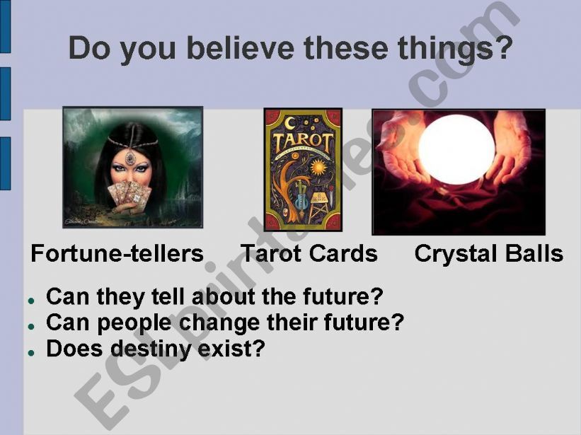 Conversation class: LETS TALK ABOUT THE FUTURE (2 of 2)