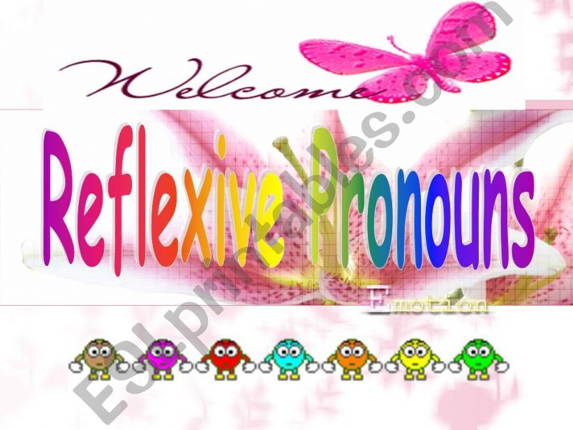 reflexsive pronouns powerpoint