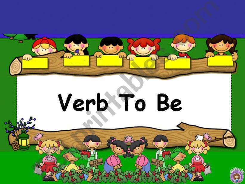 Verb To Be powerpoint