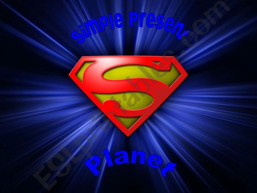Present simple planet powerpoint