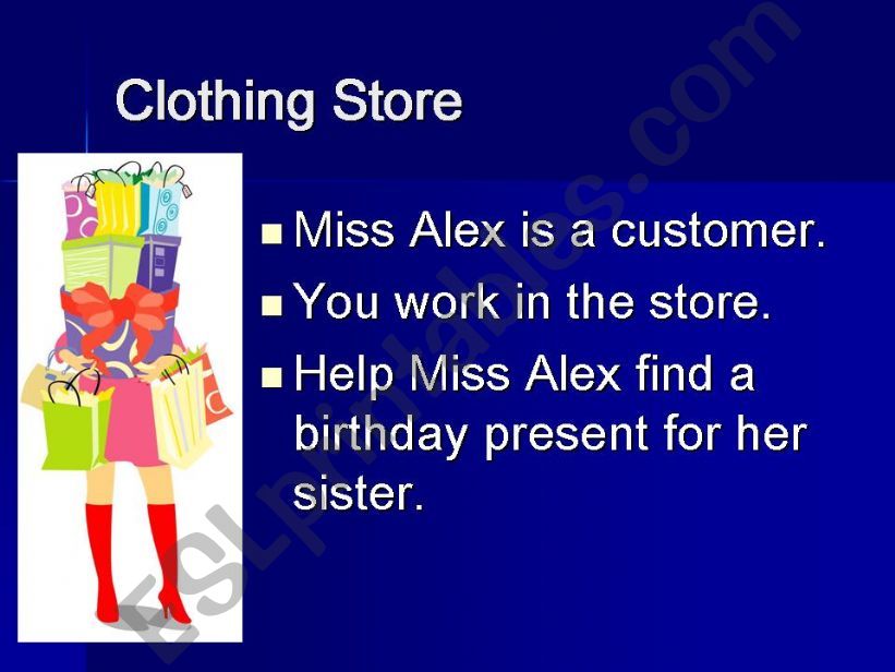Intro to Shopping Part 2 of 2 powerpoint