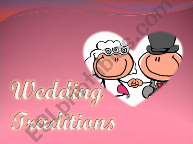 Wedding Traditions powerpoint
